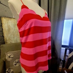 J Crew Lined Scalloped Cami NWT